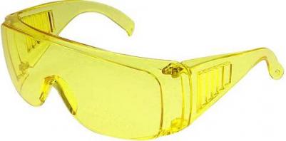 Очки защитные открытые поликарбонатные прозрачные (ОЧК001) – фото 2