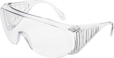 Очки защитные открытые поликарбонатные прозрачные (ОЧК001) – фото 3