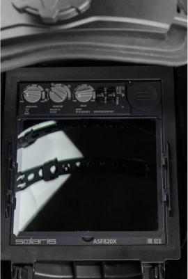 Щиток сварщика ASF820X SL5717-2, с самозатемняющимся светофильтром – фото 4