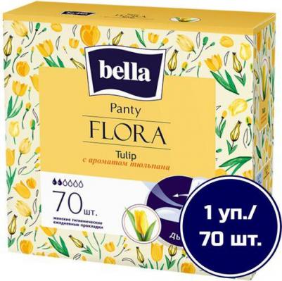 Ежедневные прокладки Panty FLORA Tulip (с ароматом тюльпана) 70 шт