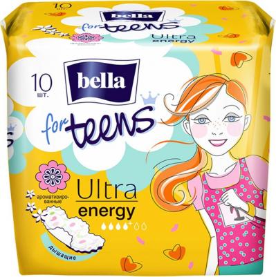 прокладки for teens ultra energy deo fresh, 10 шт – фото 13