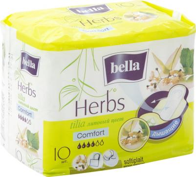 Прокладки Herbs tilia Comfort softiplait с экстрактом липового цвета, 10 шт – фото 7
