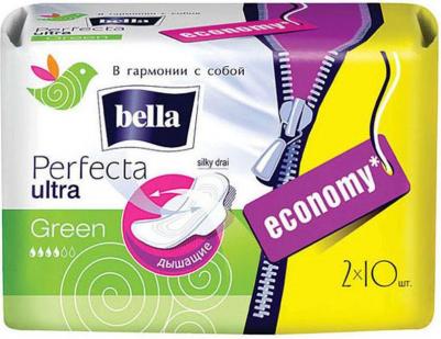 прокладки женские супертонкие Perfecta Ultra Green 20 шт – фото 5