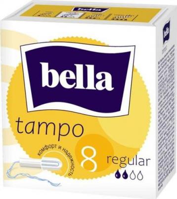 Тампоны гигиенические Tampo без аппликатора premium comfort Regular 8 шт