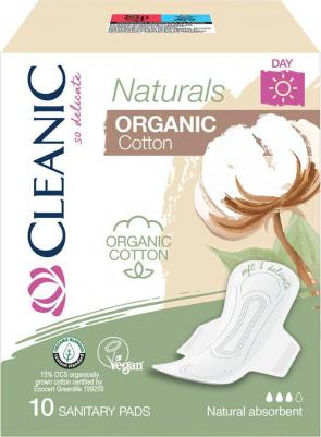 Прокладки женские Naturals Organic Cotton гигиенические прокладки для женщин 3 капли 10 шт – фото 5