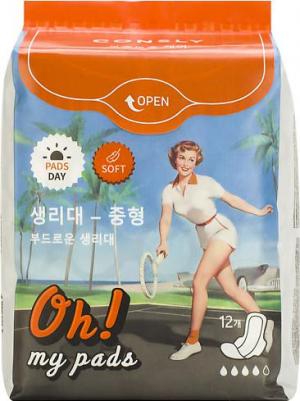 Гигиенические прокладки Oh! My Pads, 12 шт