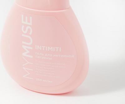 Гель для интимной гигиены для чувствительной кожи MY MUSE с молочной кислотой, алоэ и пантенолом, 250 мл – фото 12