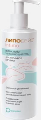 Липобейз Интимо гель для интимной гигиены интенсивно увлажняющий 200мл