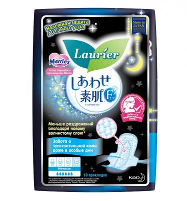 Лориэ эф прокладки женские ночные тонкие гигиенические прокладки с крылышками 30см №10 – фото 18