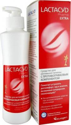 Средство для интимной гигиены Pharma Extra с противогрибковым компонентом 250мл
