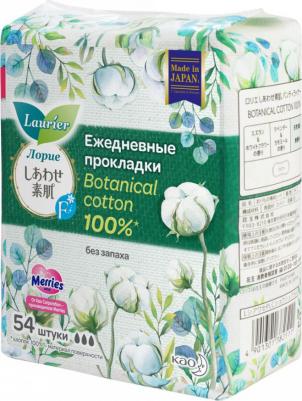 Прокладки ежедневные F Botanical Cotton гигиенические без запаха 54 штуки – фото 15
