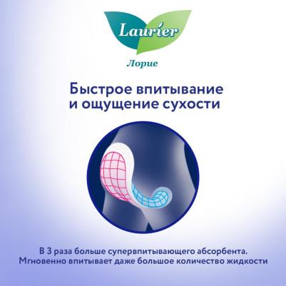 Прокладки впитывающие Super Absorbent ночные с крылышками 7 капель 7 штук – фото 11