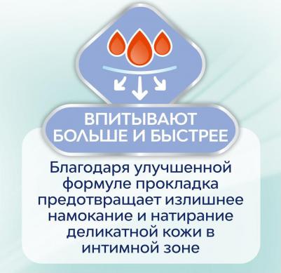 Прокладки Pure Sensitive Ultra Ночные+ 6шт – фото 19