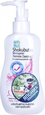Гель для интимной гигиены Алоэ Вера и Шисо Shokubutsu Shiso Extract and Aloe Vera Feminine Cleansing, 150 мл – фото 3