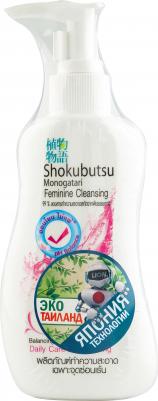 Гель для интимной гигиены Алоэ Вера и Шисо Shokubutsu Shiso Extract and Aloe Vera Feminine Cleansing, 150 мл – фото 9