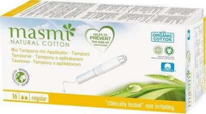 Гигиенические тампоны из органического хлопка с аппликатором Regular 16 шт – фото 1