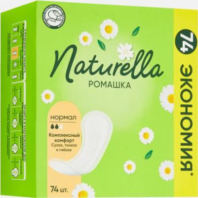 Прокладки ежедневные Нормал Ромашка Гигиенические 74 штуки