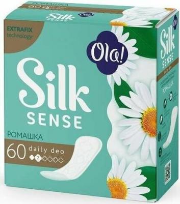 Прокладки Silk sense Light deo ежедневные Ромашка 60шт – фото 7