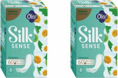 Прокладки Silk sense Light deo ежедневные Ромашка 60шт – фото 10