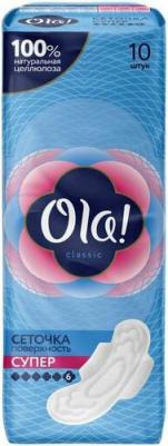 Wings Super прокладки гигиенические удлиненные поверхность сеточка, 10 шт – фото 15