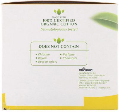 Organic Tampons Compact 16 Regular Absorbency Tampons Nyc-00737 – фото 4
