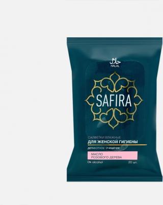 Салфетки для интимной гигиены Салфетки влажные для интимной гигиены с маслом розового дерева 20.0