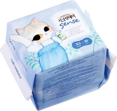 Прокладки ежедневные Ультратонкие дышащие органические Sense 15,5 см, 20 шт – фото 15