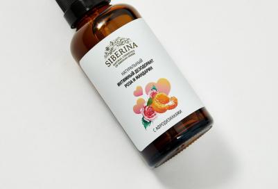 Натуральный дезодорант для интимной гигиены "Роза и мандарин", с афродизиаками, без парабенов, 50 мл – фото 5