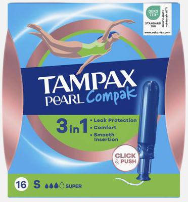 Тампоны Compak Pearl Super Duo с аппликатором, 16шт – фото 2