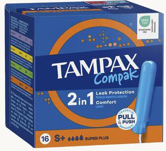 тампоны Compak Super Plus с аппликатором, 16 шт., 4 уп – фото 5