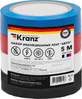 Набор изоляционных лент АВТО 4 цвета, рулон 5 метров, цена за 1 упак – фото 4