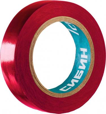 Изолента ПВХ, 10 м х 15 мм, красная – фото 1