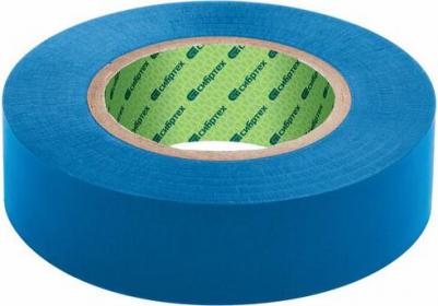 Изолента ПВХ, 15 мм, 10 м, черная – фото 1