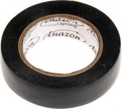 Изолента ПВХ, 15 мм, 10 м, черная – фото 4