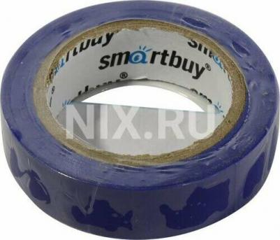 Изолента ПВХ, 0.13мм/15мм/10м, синяя (SBE-IT-15-10-db)