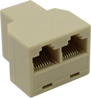 Адаптер проходной RJ-45 8P8C F/2F LY-US027