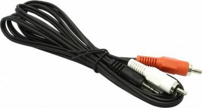 Кабель соединительный 2.0м 3.5 Jack (M) - 2xRCA (M) стерео аудио AC35J2R-020M