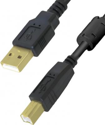 UC5010-050A Проф. кабель EXPRESS USB2.0 AM-BM FERRITES 5M BLACK