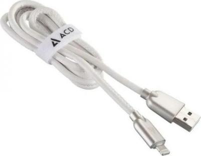 Кабели USB ACD-Allure Lightning USB-A, белый – фото 1