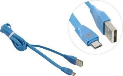 USB кабель ACD-Life Acd-u920-m1l MicroUSB Usb-a Tpe, 1м, синий Acd-u920-m1l – фото 2
