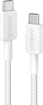 Кабель 322 USB-C to USB-C Cable 60W 90см White – фото 5