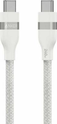 Кабель USB-C Ultra-Soft 240W 0.9 метра белый A82E2 (A82E2621) – фото 1