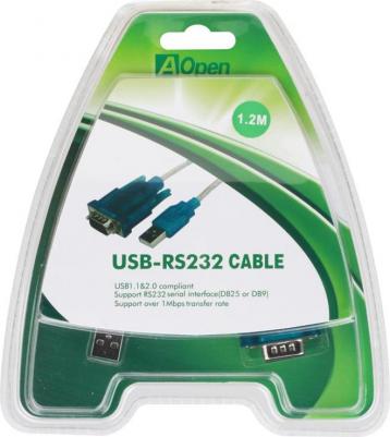 Кабель-адаптер USB AM - COM port 9pin <ACU804 1,2м – фото 4