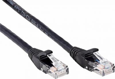 Кабель PATCH CAT6E UTP 0.5M ANP612B-BK-0.5M BLACK – фото 5