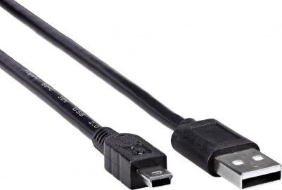Кабель /qust USB 2.0 A-mini-B 5P, iOpen, 1.0m (ACU215A-1.8M)