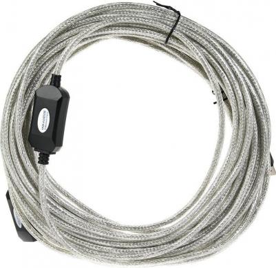 Кабель удлинитель активный USB2.0-repeater, AM/AF 15м <ACU823-15M – фото 1
