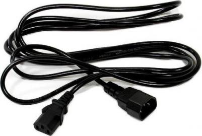 Кабель-удлинитель питания IEC-320-C13-IEC-320-C14, 1.5A, 3м, черный ACE001 – фото 3