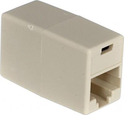 Проходной адаптер RJ-45, кат.5e 8P8C, 2 розетки RJ-45, 10 шт в упаковке ACT251-1 10 6938510880208 – фото 1