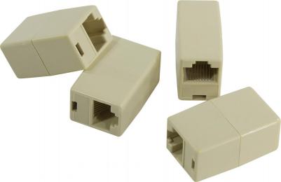Проходной адаптер RJ-45, кат.5e 8P8C, 2 розетки RJ-45, 10 шт в упаковке ACT251-1 10 6938510880208 – фото 3