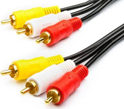 Кабель Audio-Video 3RCA 3м AT1004 – фото 3